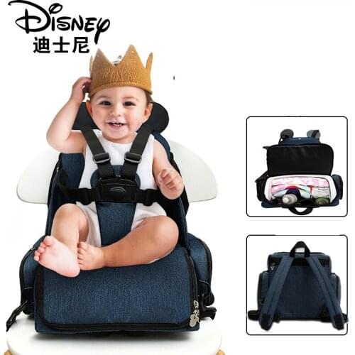 Disney Dining Chair Bag Multifunctional Diaper Bag 2021 New Stlye Waterproof Mother Handbag Nappy Backpack Travel Mummy Bags