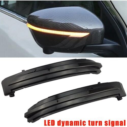 LED turn signal lights Mirror Dynamic Blinker For Nissan X-Trail T32 Qashqai J11 Murano Z52 Navara NP300 Pathfinder Juke