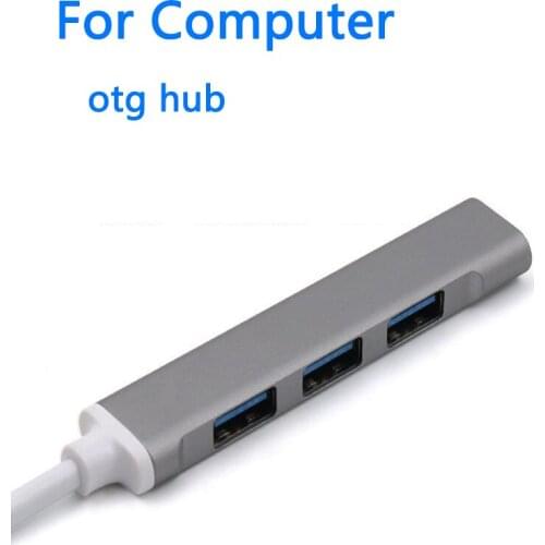 USB C HUB 3.0 Type C to USB 3.0 Adapter Multi USB with Micro USB Charging Port for Xiaomi MacBook Huawei OTG Type C HUB
