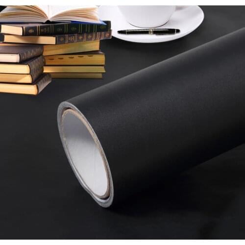 Waterproof Marble/Wood/Solid Color Wallpaper Modern Living Room Kitchen Wall Stickers Room Decor Furniture Renovation Decal Film