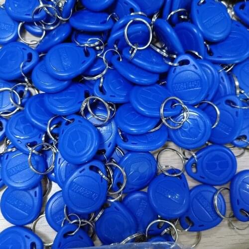 Yongkaida 5000pcs 125khz token keychain key tags 125KHZ em4305 rfid keyfobs lot