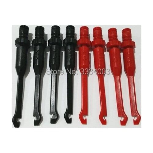 4PCS New Piercing Test Clip with 4mm Banana seat, Heavy-Duty Insulation Piercing Probe Automotive test Clip with back probe