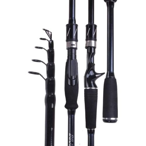 1.8m 2.1m 2.4m Long-cast Fishing Rod Carbon Spinning Casting Rotating Casting Rod For Sea Lake River Fishing Rod