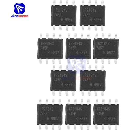 10 PCS/Lot IC Chips IR2184S IR2184 2184 SOP8 Original Integrated Circuit Half Bridge Driver IC
