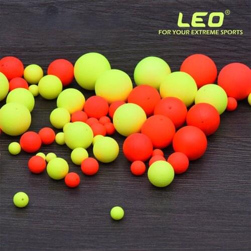 100pcs Diameter 6.5mm-27mm EPS Foam Fishing Float Hard Buoyancy Ball Float Gear Fish Float Outdoor Floating Fishing Accessory