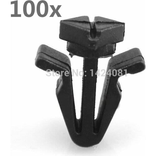 100 pcs GRILLE ClIPS 720 D21 NAVARA DATSUN PICKUP HARDBODY for MAXIMA '86-97 For 62318-01W00 01553-03831