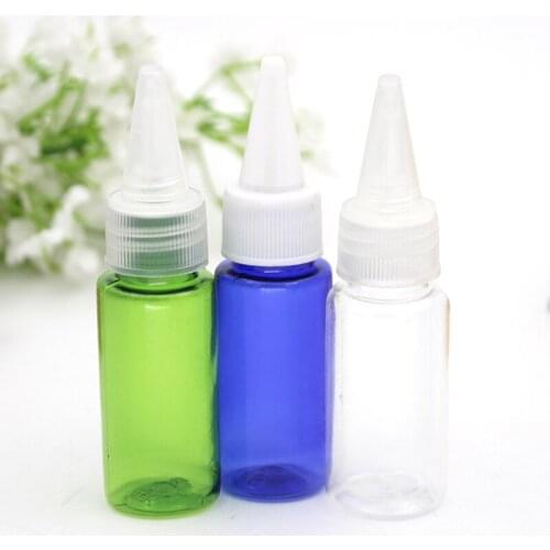 30/50/100PCS 15ml Empty Pointed Mouth Bottles Skin Toner Bottles Cream Lotion bottles With Sharp Mouth Cosmetic Bottles