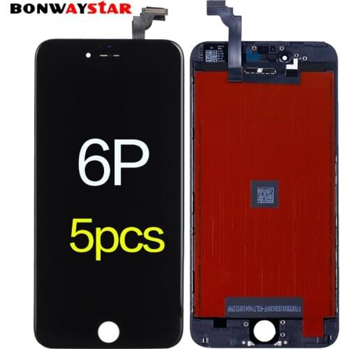 5pcs LCD Screen for iphone 6p Display LCD Touch Screen Digitizer Assembly Replacement for iphone 6p lcd ecran Pantalla screen