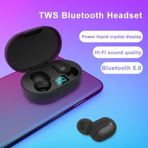 CARPRIE True Bluetooth Earphones Wireless Headphones Stereo Bass In-Ear Earbuds With Charging Box Wireless Headsets For Phone