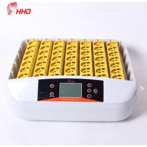 HHD 56 Egg Incubator Free Shipping Hatchery Machine Fully Automatic Incubator For Eggs Temperature Control Brooder For Chicken