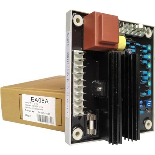 Chinese factory! Quality generator ave automatic voltage regulator AVR EA08A for KUTAI generator genset set