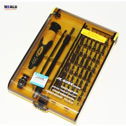 45 in 1 Multifunctional Tools Screwdriver Kit with Tweezers Hard Extension Bar For Repair Mobile,Phone,Home Use Hand Tools 6089B