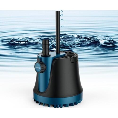 220V Aquarium Submersible Water Pump Ceramic Silent Fish Tank Water Pump for Aquarium Fish Tank Pond Fountain Hydroponics