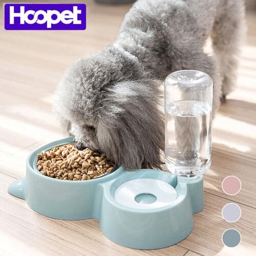 HOOPET Bottle for Water Pet Dog Bowls for Dogs Small Large Dogs Puppy Cat Drinking Bowl Dispenser Feeder Pet Product