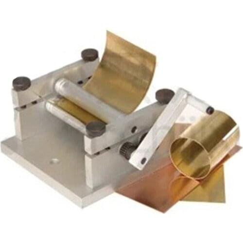 DIY Hand Bending Tools 20013 Mini Rolling Machine Metal Model Making Bending Machine Small Household Bending Processing Tools