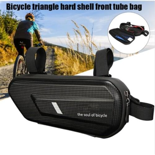 Bicycle Triangles Frame Bags Hard Shell Waterproof Tool Kit Riding Accessoris for Mountain Bike B2Cshop