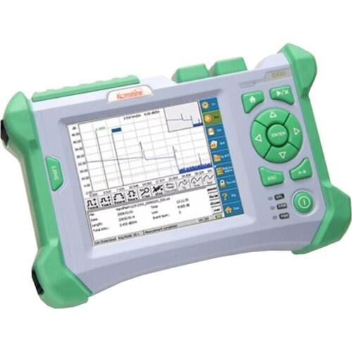 High quality OTDR QX50 SM-1310-1550nm-30/32dB Optical Time Domain Reflectometer Tactile Built in VFL Visual Fault Locator