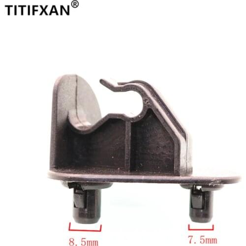 2PCS Car Cover Engine Hood Support Rod Inner Clips For Nissan X-trail Qashqai Patrol Plastic Fasteners