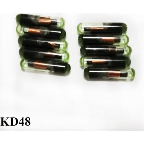 10PCS/lot KEYDIY KD48 Chip Blank KD46 Chip KD4D-4C Copy type Car Key Chip for KD-X2