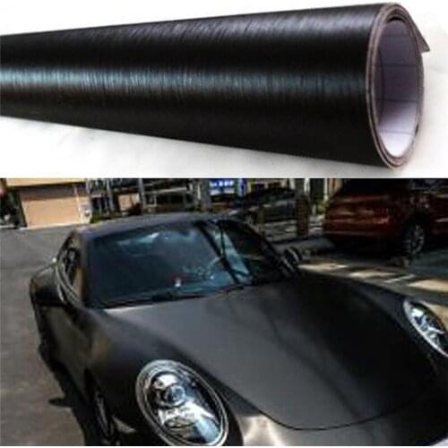 152cm*30cm/12"*60" Brushed Aluminum Vinyl Film Metallic Wrap Sticker Decal Bubble Free Air Release