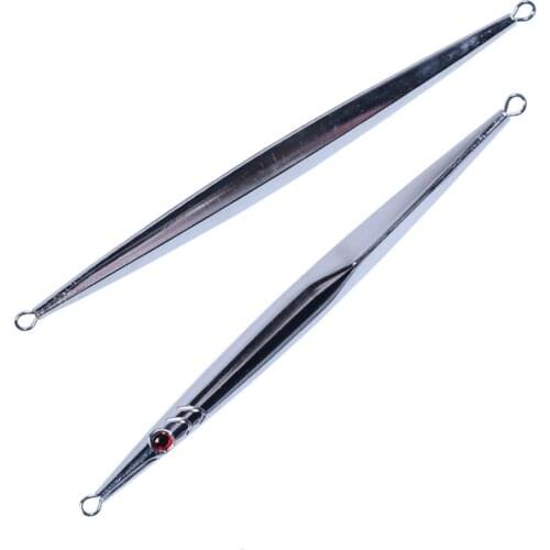 5PCS Deep Sea Fishing Electroplating Jigging Slow Jig Sinking Lure Jigbait Spoon Baits 150/200/250/300/350g