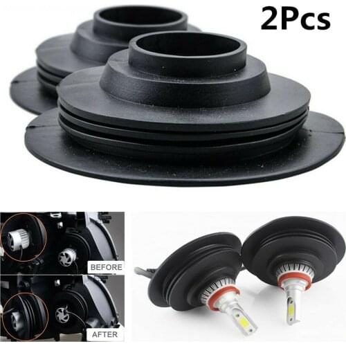 Car LED Headlight Dust Cover 32MM Large universal Hole Waterproof LED Silicone Headlight Dust Cover Dustproof