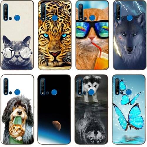 Patterned Case for Huawei Nova 5i GLK-LX1 GLK-LX2 GLK-LX3 Soft TPU Case Phone Back Cover for Huawei Nova 5 / Nova 5 Pro Case