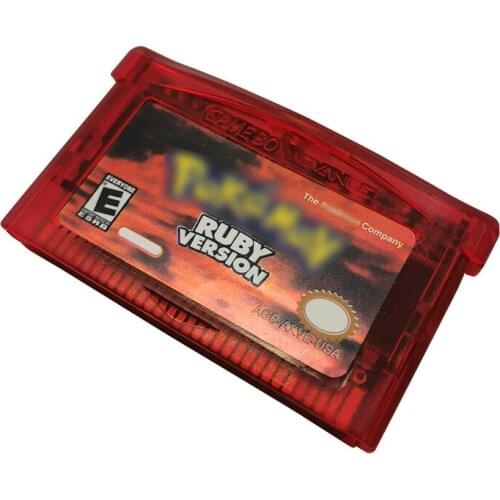 RUBY Video Game Cartridge Console Card English Language Version For Game Boy