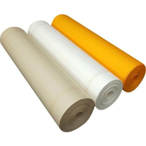 Chinese Rice Paper Half-Ripe Xuan Paper for Small Regular Script Calligraphy Creation 100m Chinese Roll Rice Paper with Grids