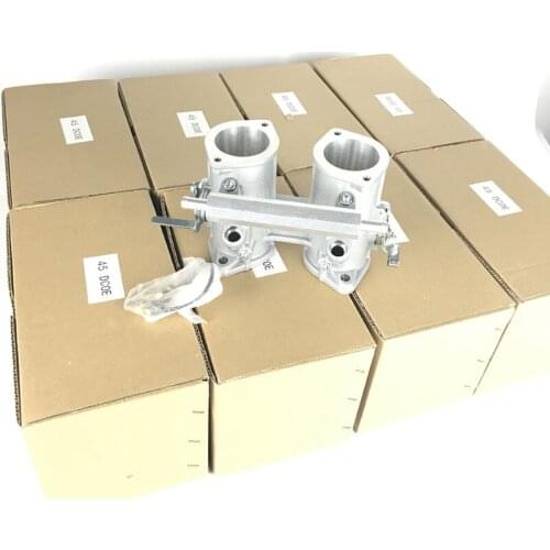 THROTTLE BODY 40mm 42mm 45mm 48mm 50mm DCOE REPLACEMENT FUEL INJECTION W/FUEL RAIL NEW FOR WEBER 40 42 45 48 50 DCOE