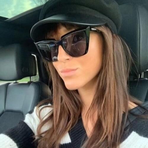 Fashion Cat Eye Sunglasses Women Gafas Cateye Eyewear Retro Oversized Frame Sun Glasses Female Lens Eyeglasses Oculos