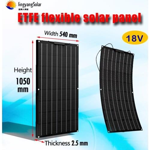 Newest Unique Chinese solar cells monocrystalline solar cell 100w solar panel 2020 new