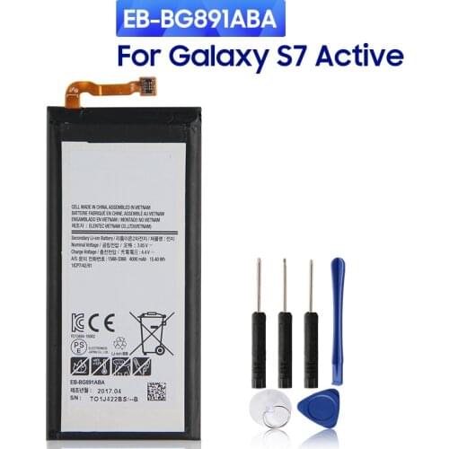 Original Replacement Battery EB-BG891ABA For Samsung Galaxy S7 Active Authentic Phone Batteries