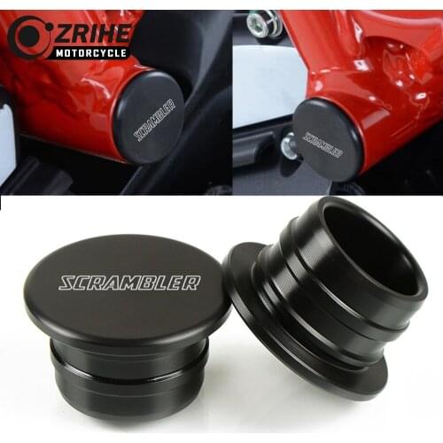 Motorcycle Frame Swingarm Hole Cover Caps Swing Arm Plugs Kit For Ducati Scrambler-Flat Track Pro 2016 Scrambler Classic 16-18