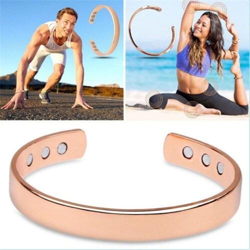 Adjustable 6 magnets Bracelet Arthritis The Original Cuff Men Women