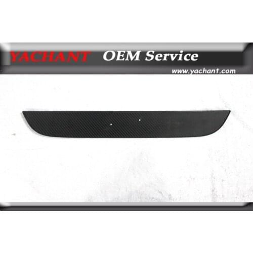 Dry Carbon Fiber Trunk Emblem Cover Garnish Fit For Subaru BRZ Toyota FR-S FT86 ZN6 GT86