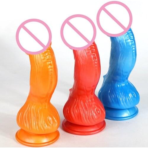 Firebird simulation animal Penis Blue Anal Plug With Suction Cup Anus Orgasm Huge Dildo Butt Plug Sex Shop Erotic Toys BDSM