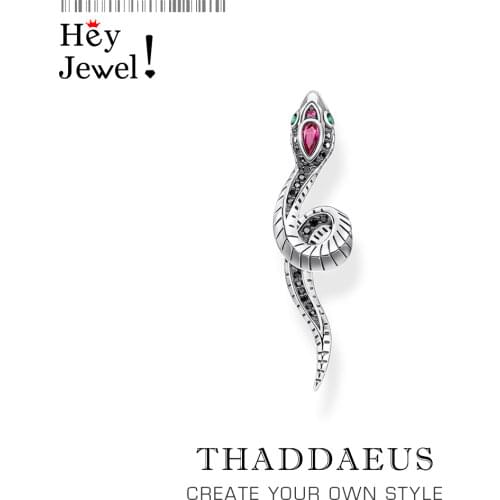 Pendant Power Animal Snake,2021 Summer Brand New Jewelry Europe Bohemia Bijoux 925 Sterling Silver Protection Gift For Women