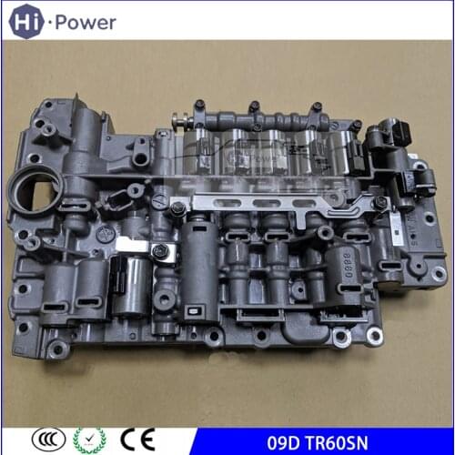 09D TR60SN TR60-SN (Distinguish With Or Without Pressure Sensor) Auto transmission Gearbox Valve body For VW Audi Porsche