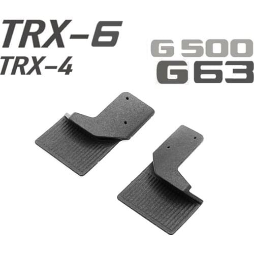 1 pair Rear Mudguard Fenders Splash Guard for 1/10 TRAXXAS TRX6 G63 TRX4 G500 RC Car Upgrade Parts Accessories