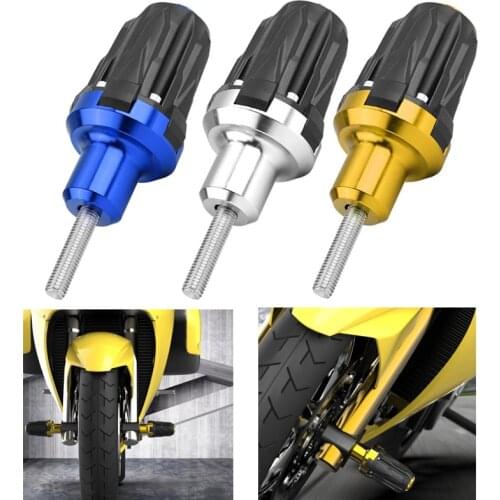 1pc/2pcs Motorcycle CNC Frame Slider M10 10mm Screw Engine Protection Crash Pad Falling Protector Guard Slider Accessories Slide