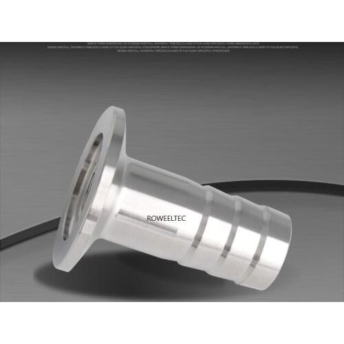 Top Quality Stainless Steel 304 KF25 Flange to 25mm Hose Barb Adapter for Vacuum A98C LW 1pc