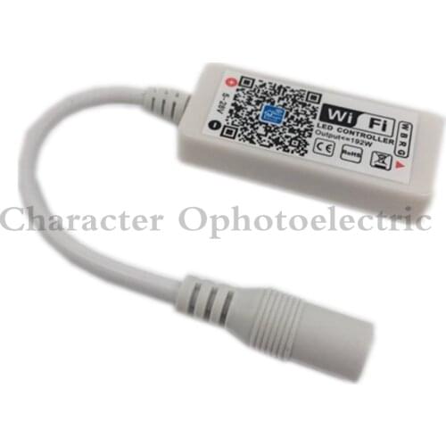 1PCS Wifi LED RGB Controler DC12V MIni Wifi RGB / RGBW LED Controller for RGB / RGBW LED Strip