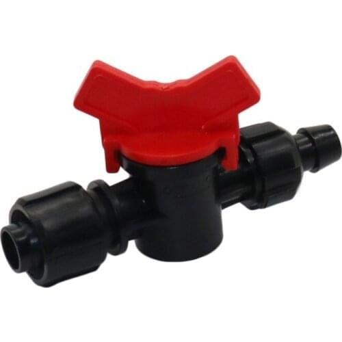 DN16 to DN13 Hose Waterstop Valves Drip Tape Locks Bypass valve Agriculture Garden Irrigation Water flow control valve 2 Pcs