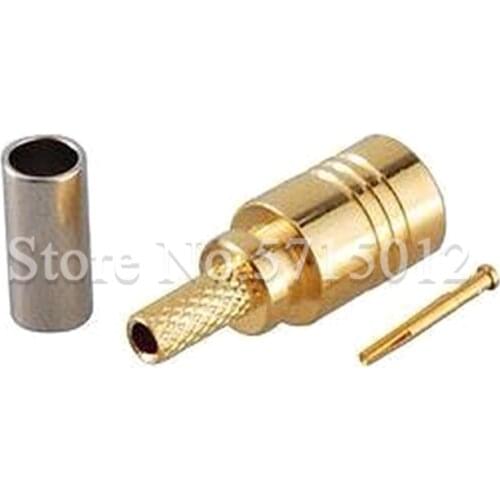 3Pcs SMB-K1.5 SMB Famale Head Famale Needle Socket RF Coaxial Connector 50 Ohm For Connect RG174 RG316 Cable