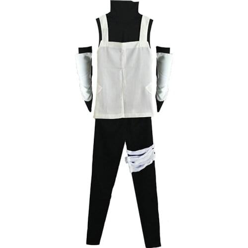 Brdwn Naruto unisex konoha ninja Anbu dark Hatake Kakashi Costume Suit
