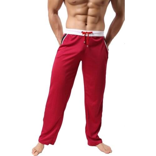 Male Casual Thin Long Pants Spring Summer New Arrival Loose Mens White Pants Casual Fashion Breathable Style Trousers