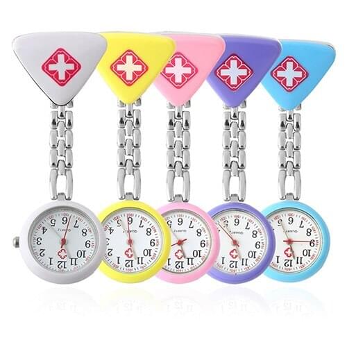 Fashion clock Round Nurse Doctor Watch Hanging Watch new zegarek damski ladies women doctor Medical watches Christmas Gifts