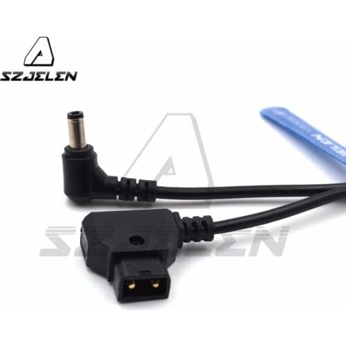 D-Tap to Right Angle DC5.5x2.5mm Cable for DSLR Rig Power V-Mount Anton
