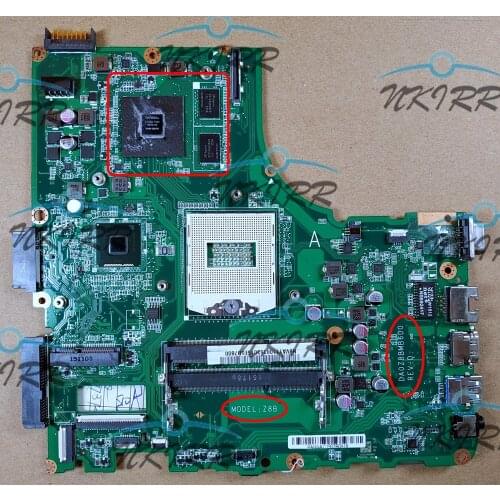 DA0Z8BMB6D0 DA0Z8BMB6C0 NBYAY11001 NB.YAY11.001 GT820M 2GB motherboard for Acer Aspire E5-472G Travelmate P246M P246-MG